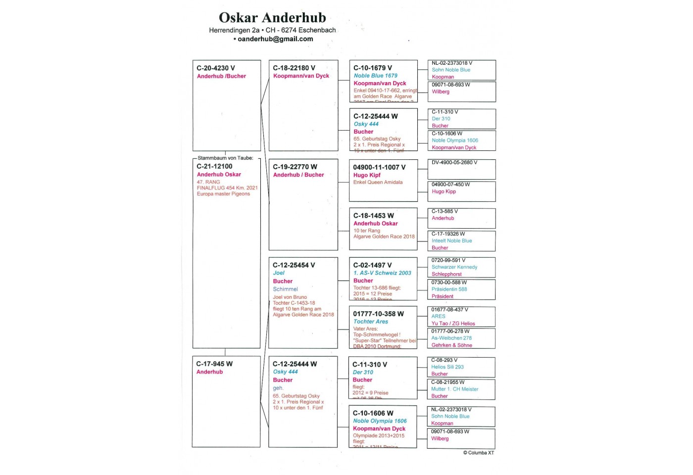 47th place - 12100- CH-21 - Oskar Anderhub