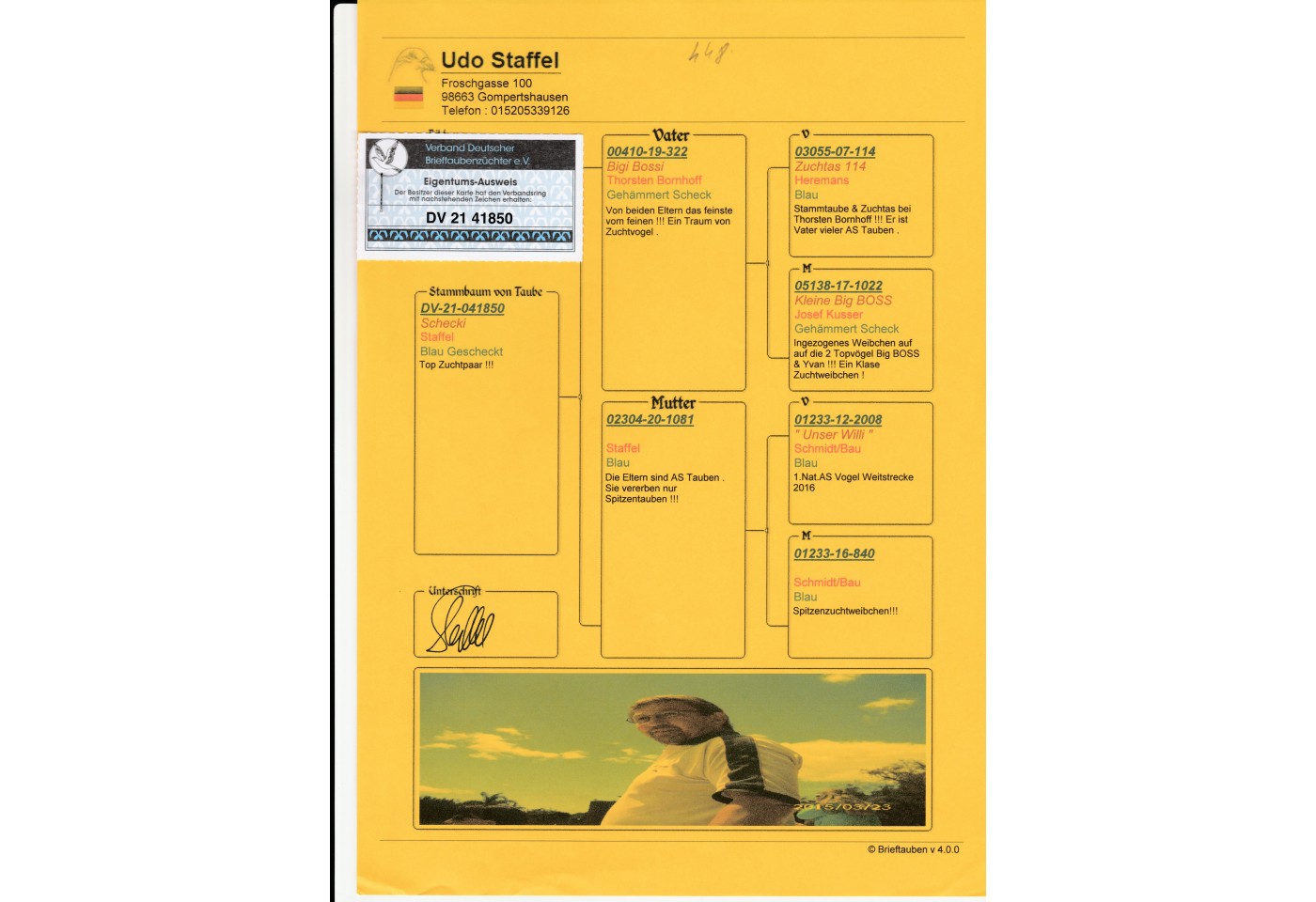 448th place - 41850-DV-21 - Team Staffel/Wesch