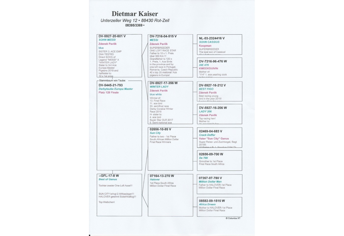 128th place - DV-05445-21-793 - Kaiser Dietmar