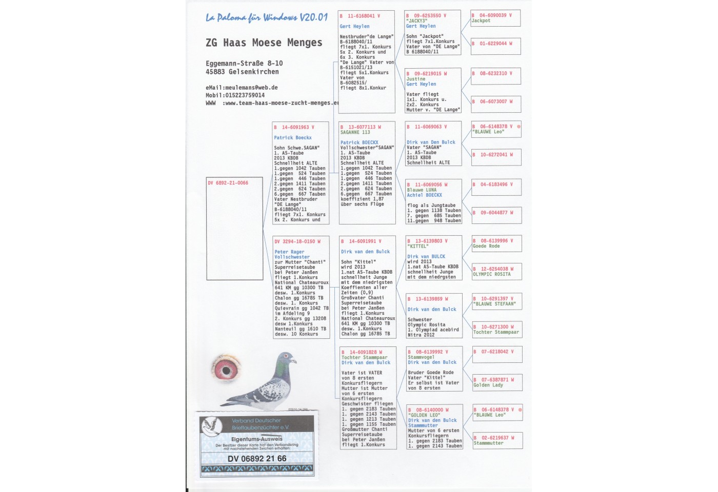 218th place - DV-06892-21-66 - Haas-Moese-Menges
