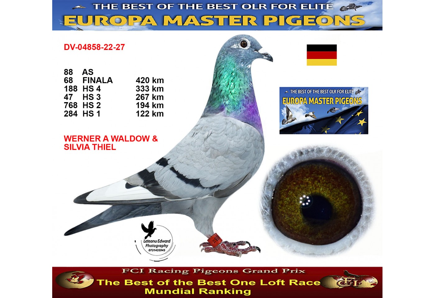 68th place - DV-04858-22-27 - WERNER A WALDOW+SILVIA THIEL