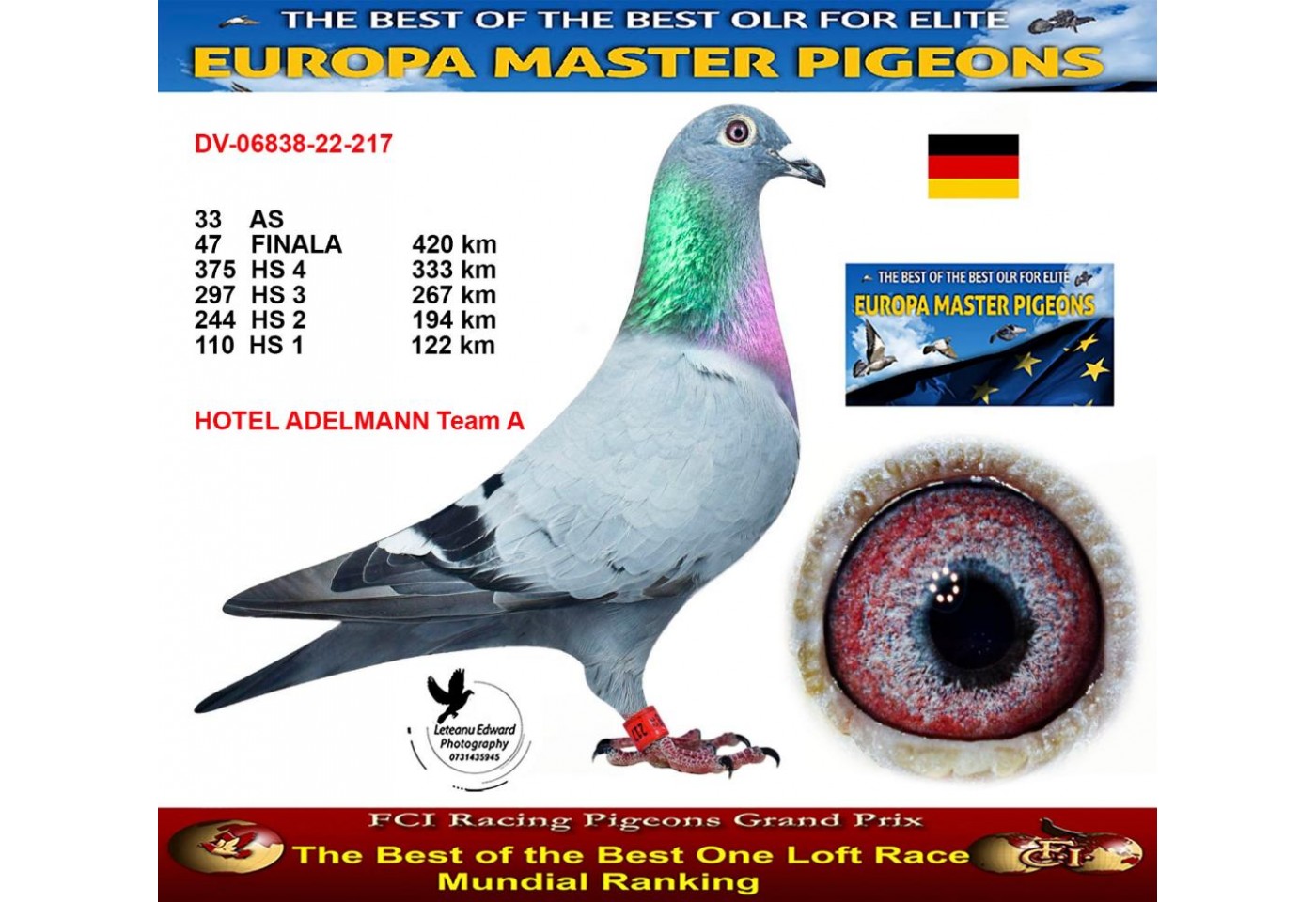 47th place - DV-06838-22-217 - HOTEL ADELMANN Team A