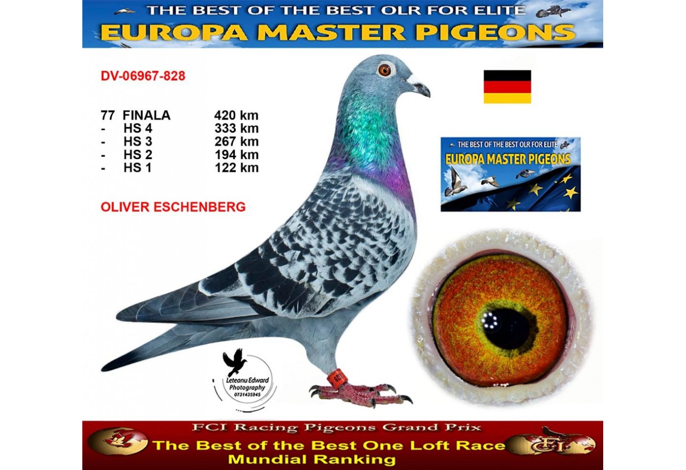 77th place - DV-06967-22-828 - OLIVER ESCHENBERG