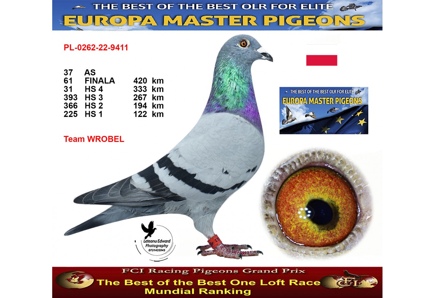 61th place - PL-0262-22-9411 - Team WROBEL