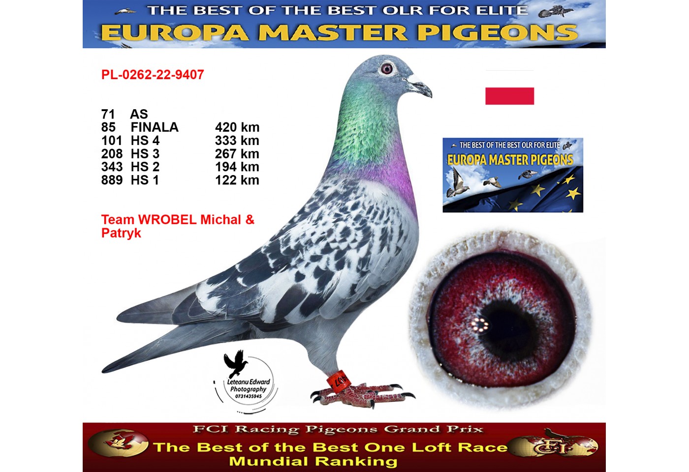 85th place - PL-0262-22-9407 - Team WROBEL Michal & Patryk