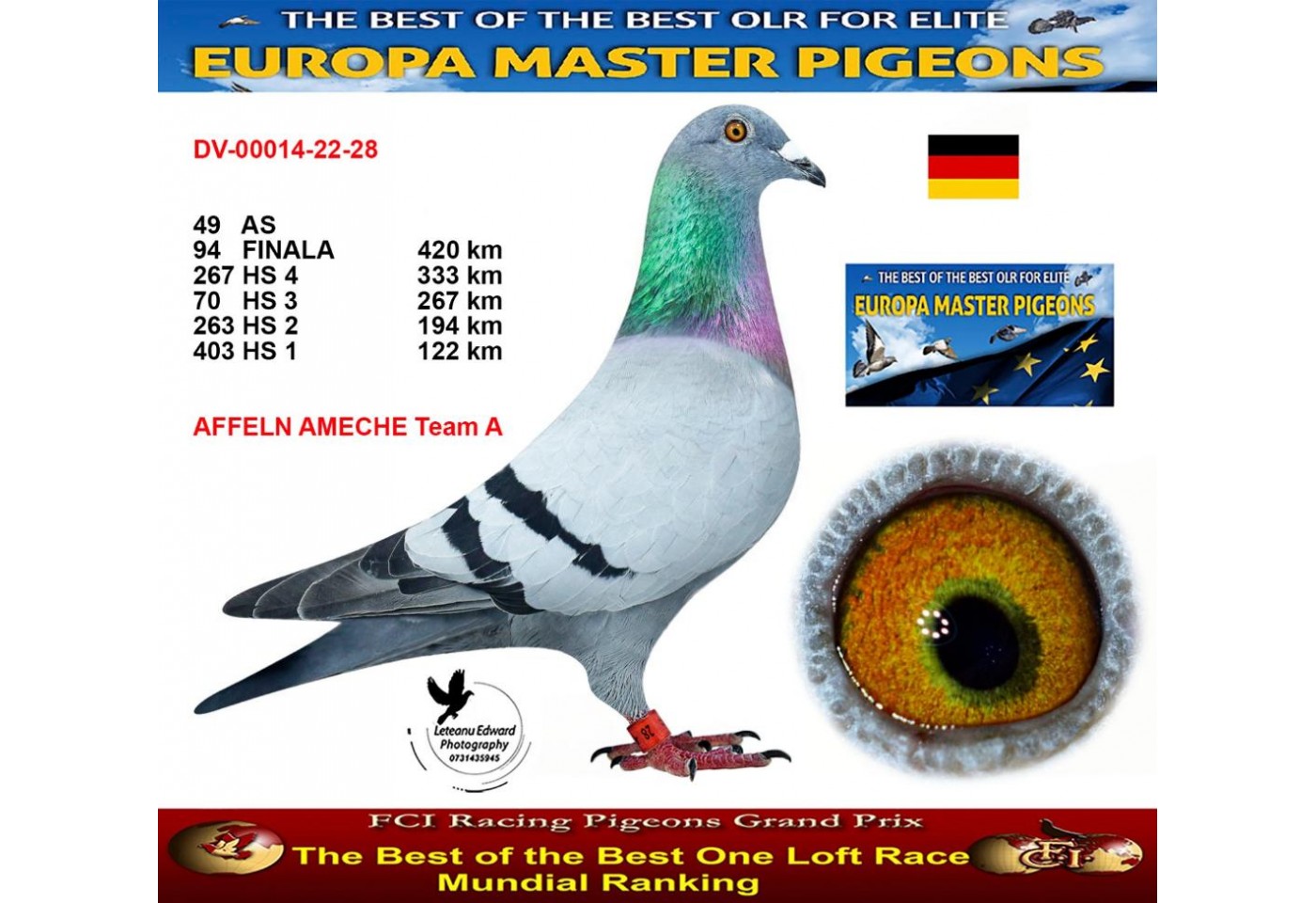 94th place - DV-00014-22-28 - AFFELN AMECHE