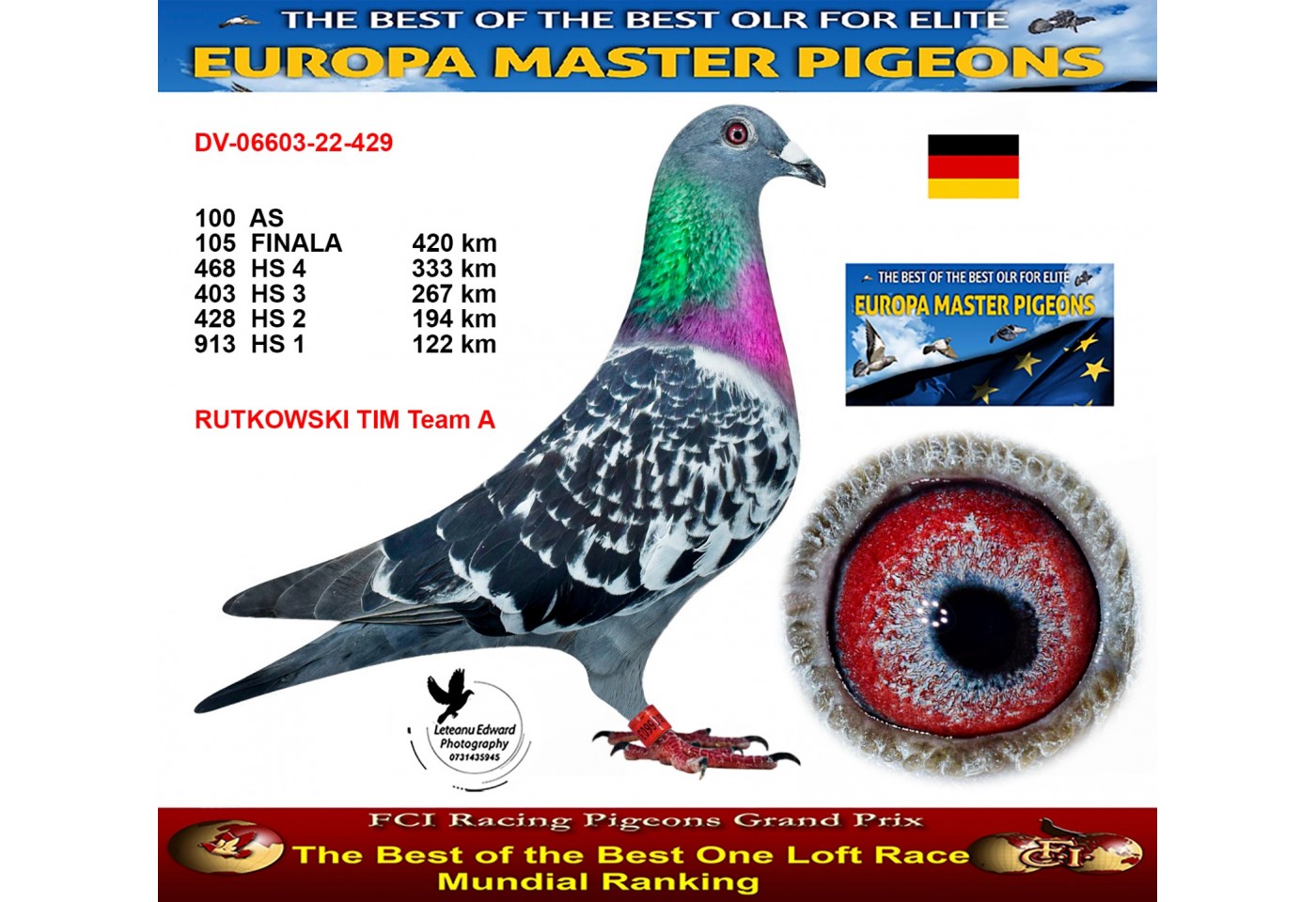 105th place - DV-06603-22-429 - RUTKOWSKI TIM