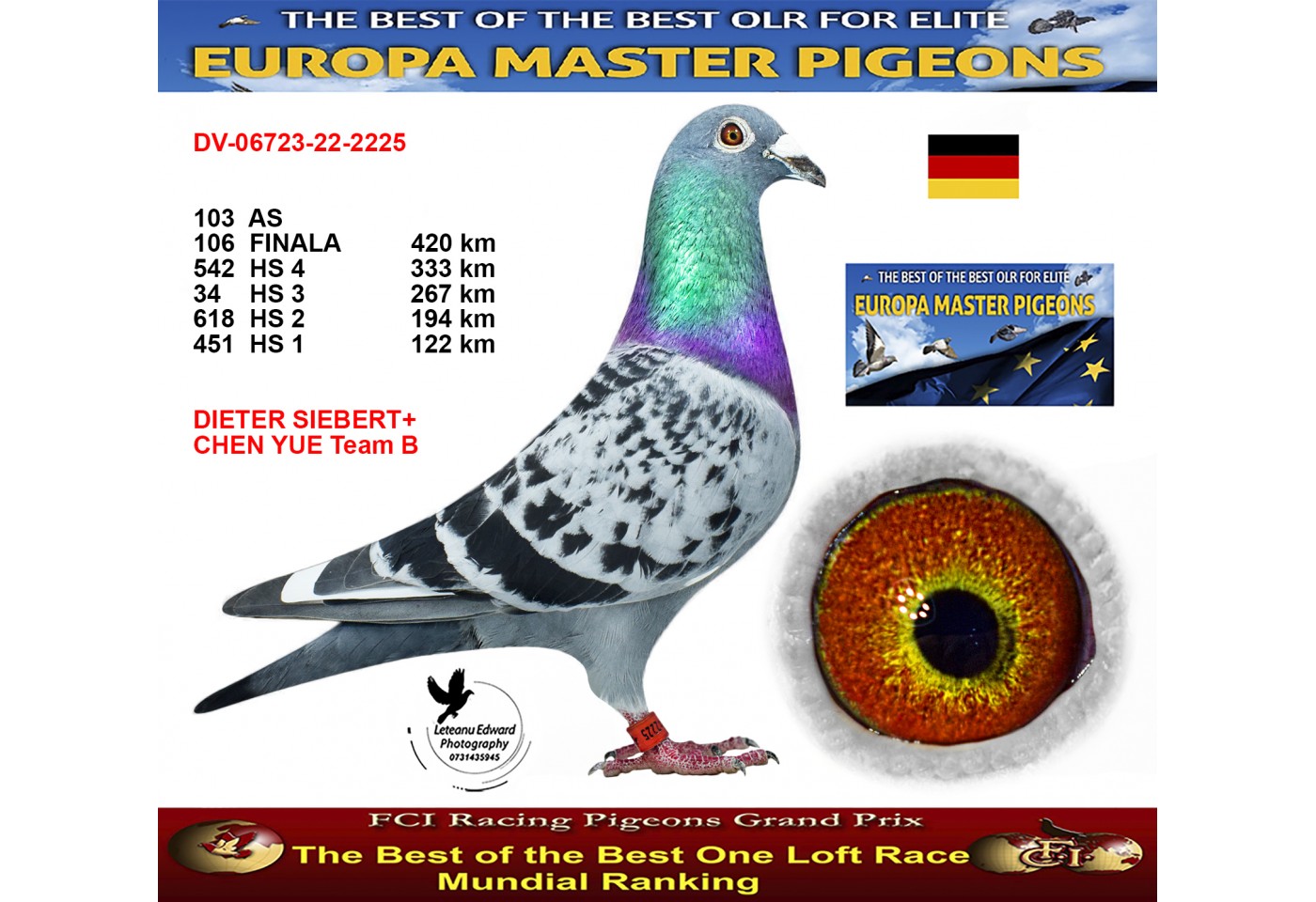 106th place - DV-06723-22-2225 - DIETER SIEBERT+CHEN YUE