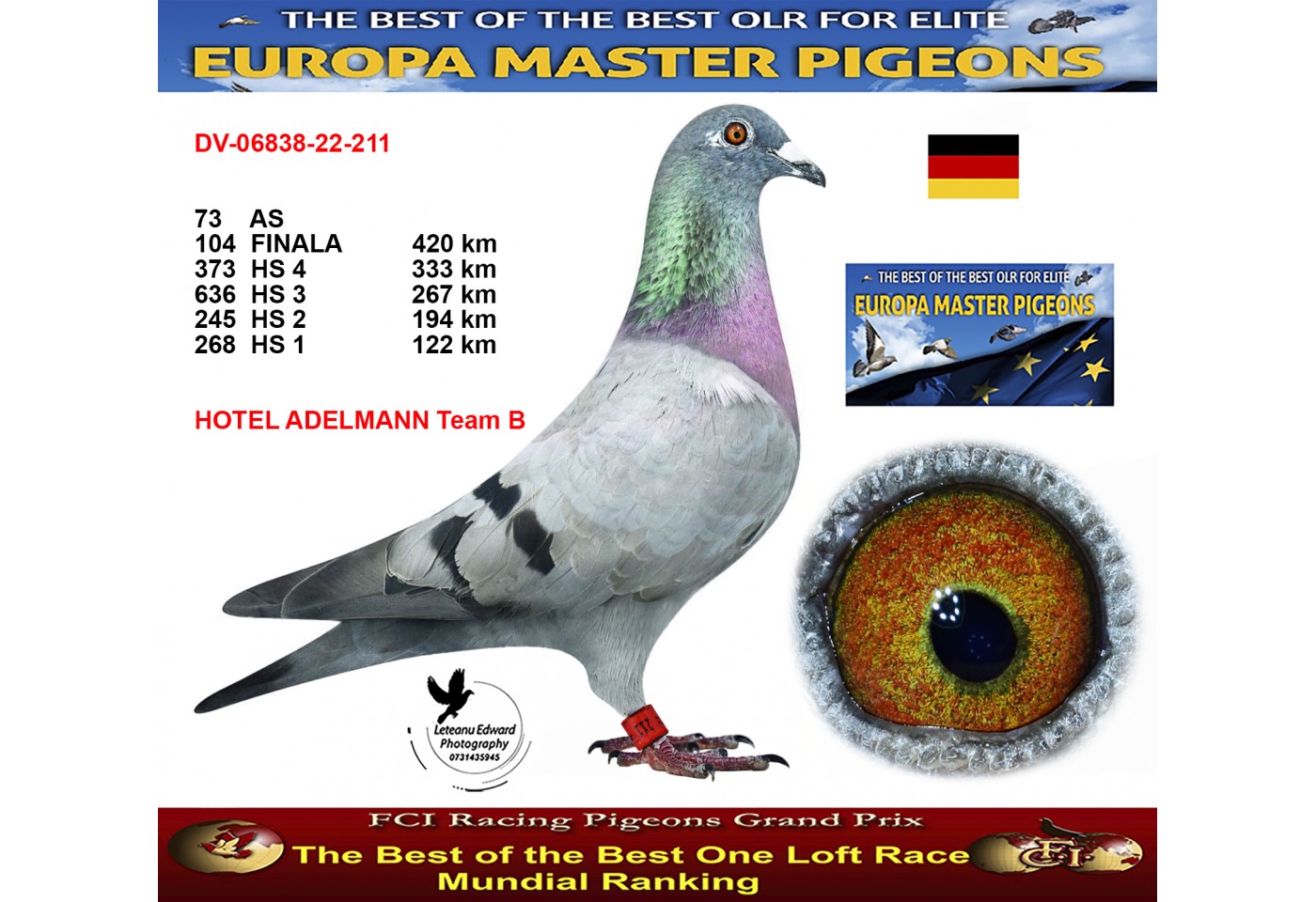 104th place - DV-06838-22-211 - HOTEL ADELMANN