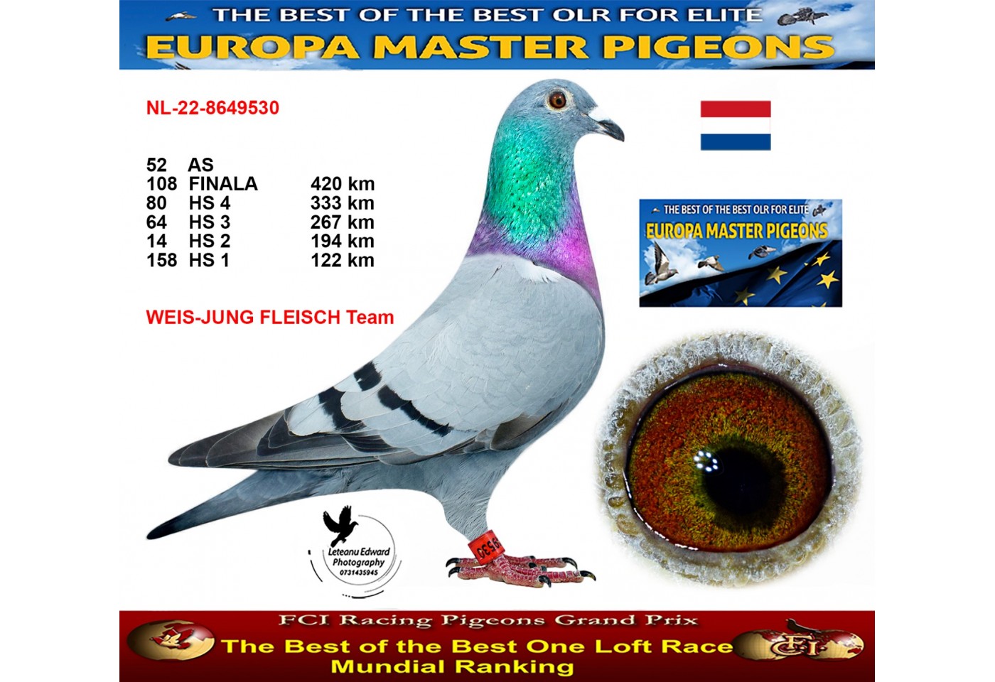 108th place - NL-22-8649530 - WEIS-JUNG FLEISCH TEAM