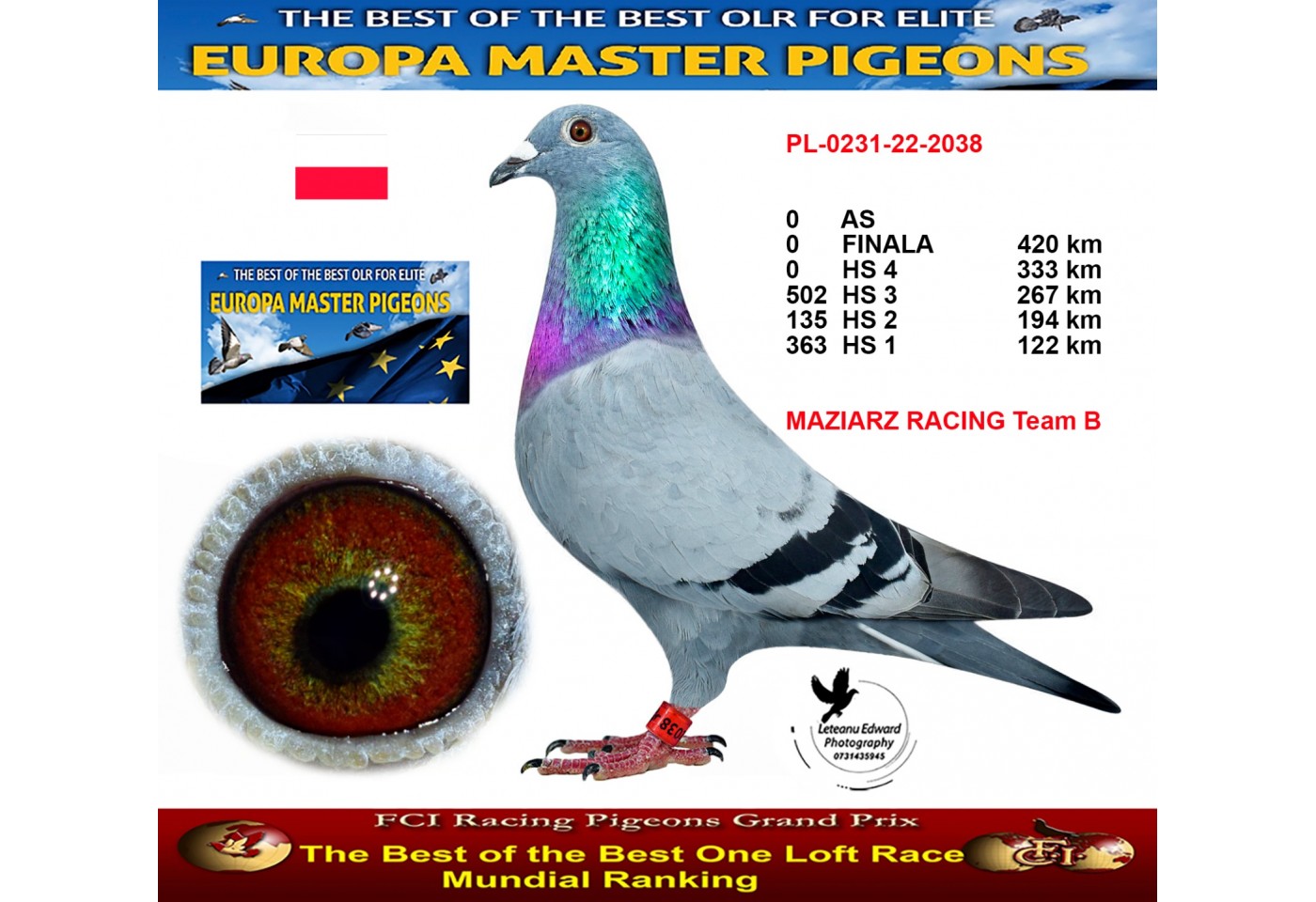 502th place HS3 - PL-22-0231-2038 - MAZIARZ RACING