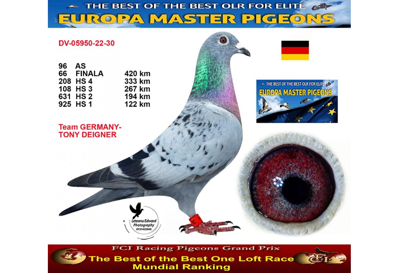 DV-05950-22-30 - Team GERMANY-TONY DEIGNER