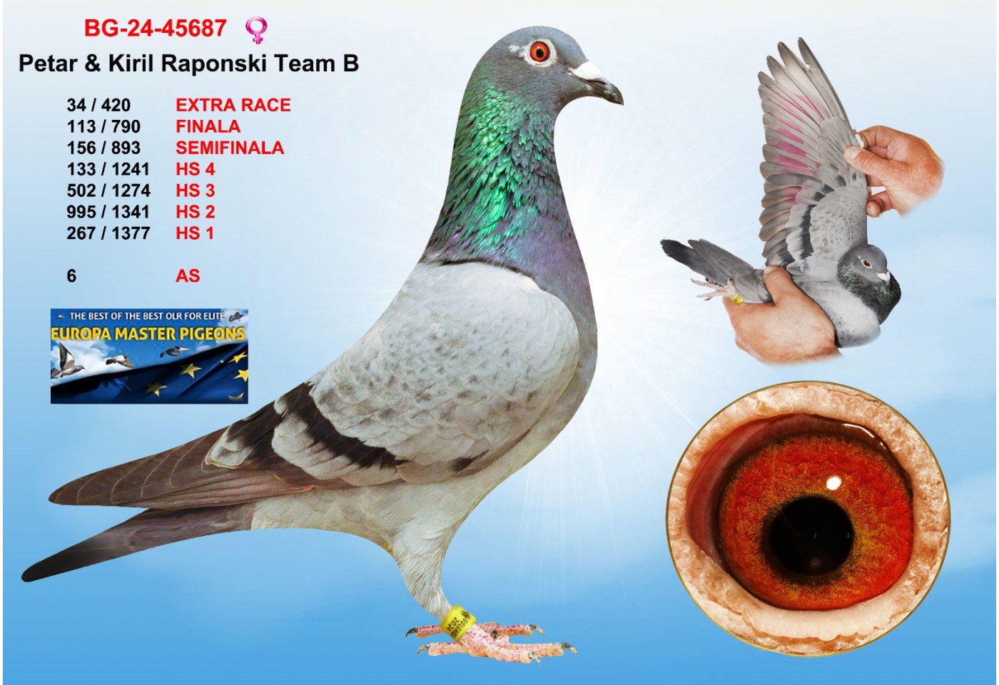 (♀️) 34th place - BG-24-45687 - PETAR & KIRIL RAPONSKI