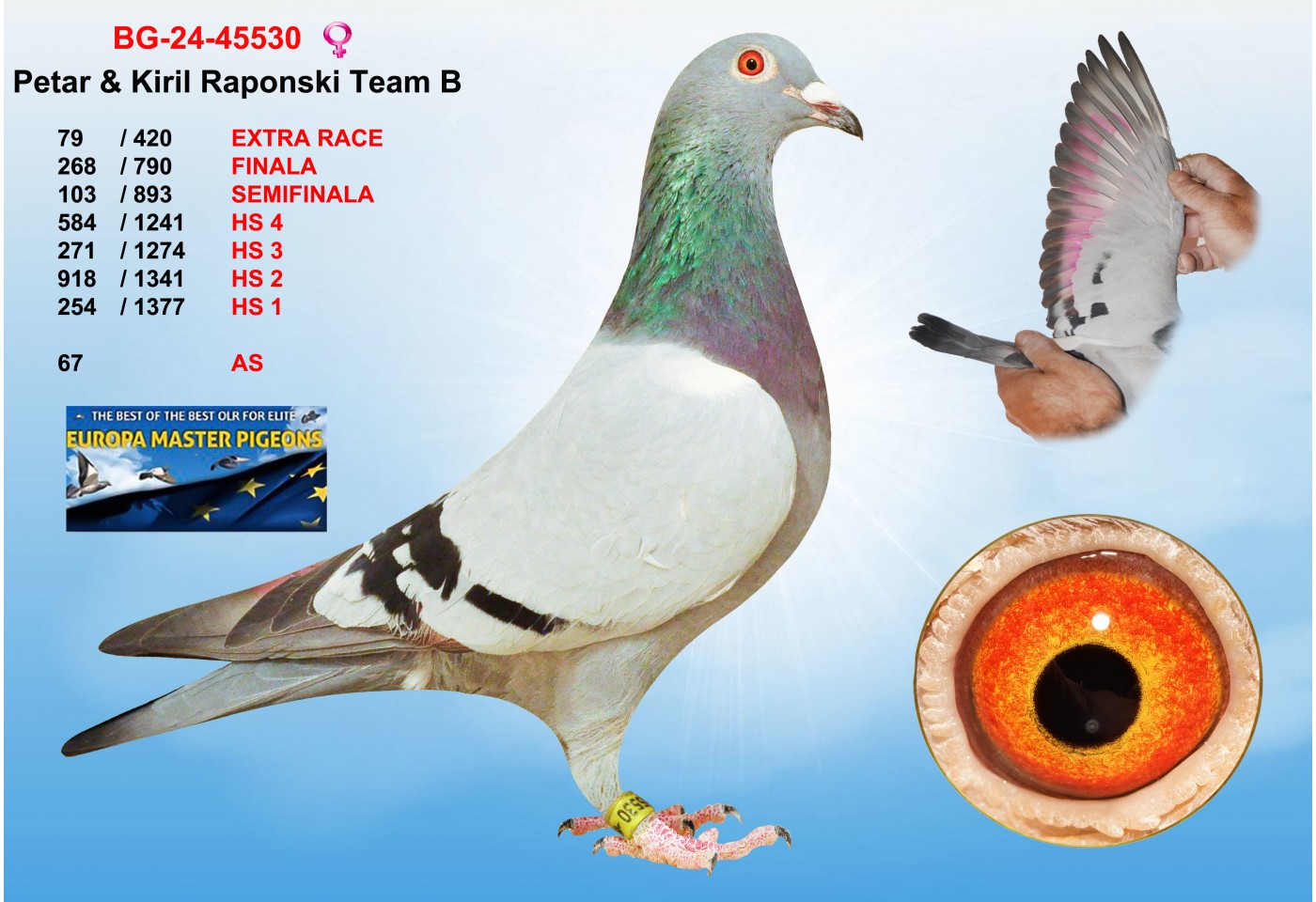 (♀️) 79th place - BG-24-45530 - PETAR & KIRIL RAPONSKI