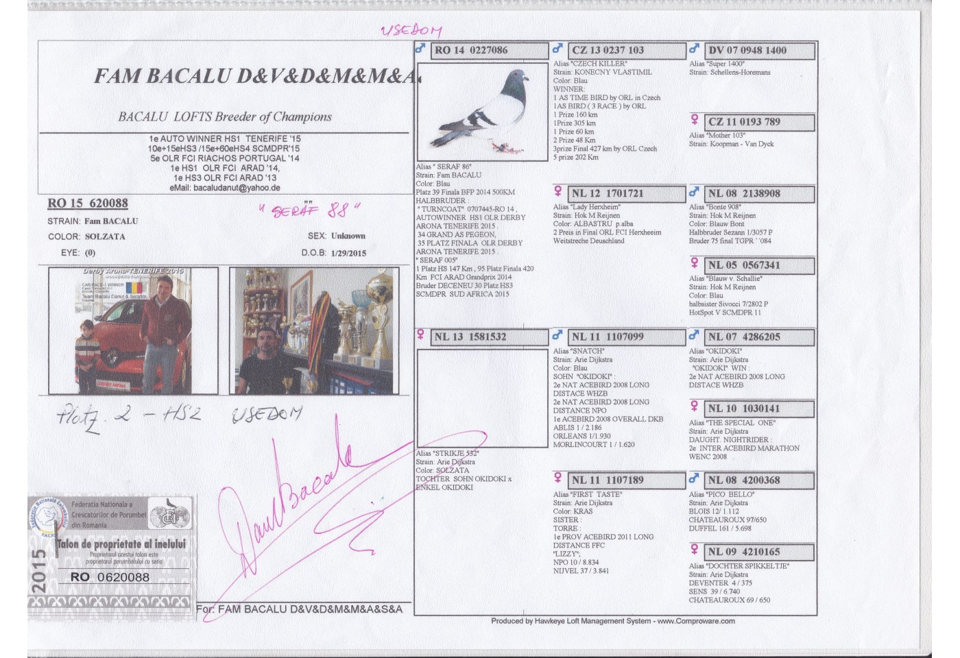 (♂️) Auction RO-15-620088 - Fam. Bacalu